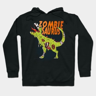 Halloween Happy Halloween Funny Dinosaur Costume Hoodie